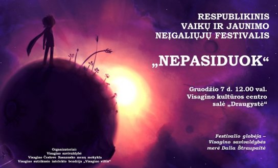KVIEČIAME Į FESTIVALĮ!