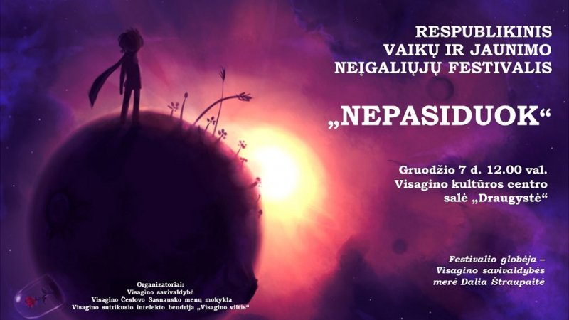 KVIEČIAME Į FESTIVALĮ!